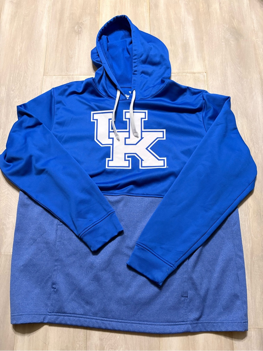 Fanatics Royal Blue Pullover Hoodie with Logo